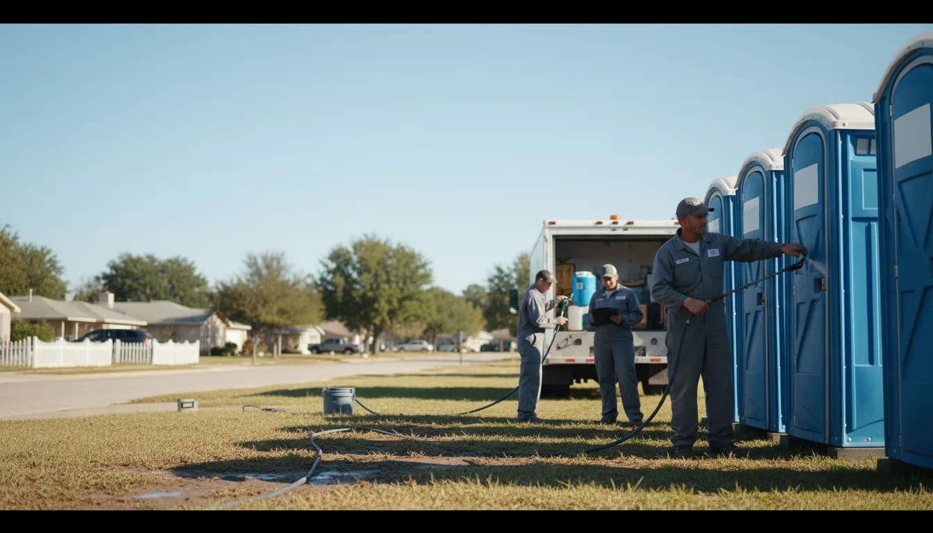 Long-Term Portable Toilet Rental in Summerfield, FL near me